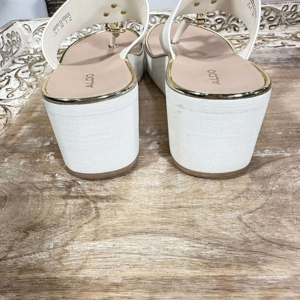 Aldo Platform Sandals Size 7.5